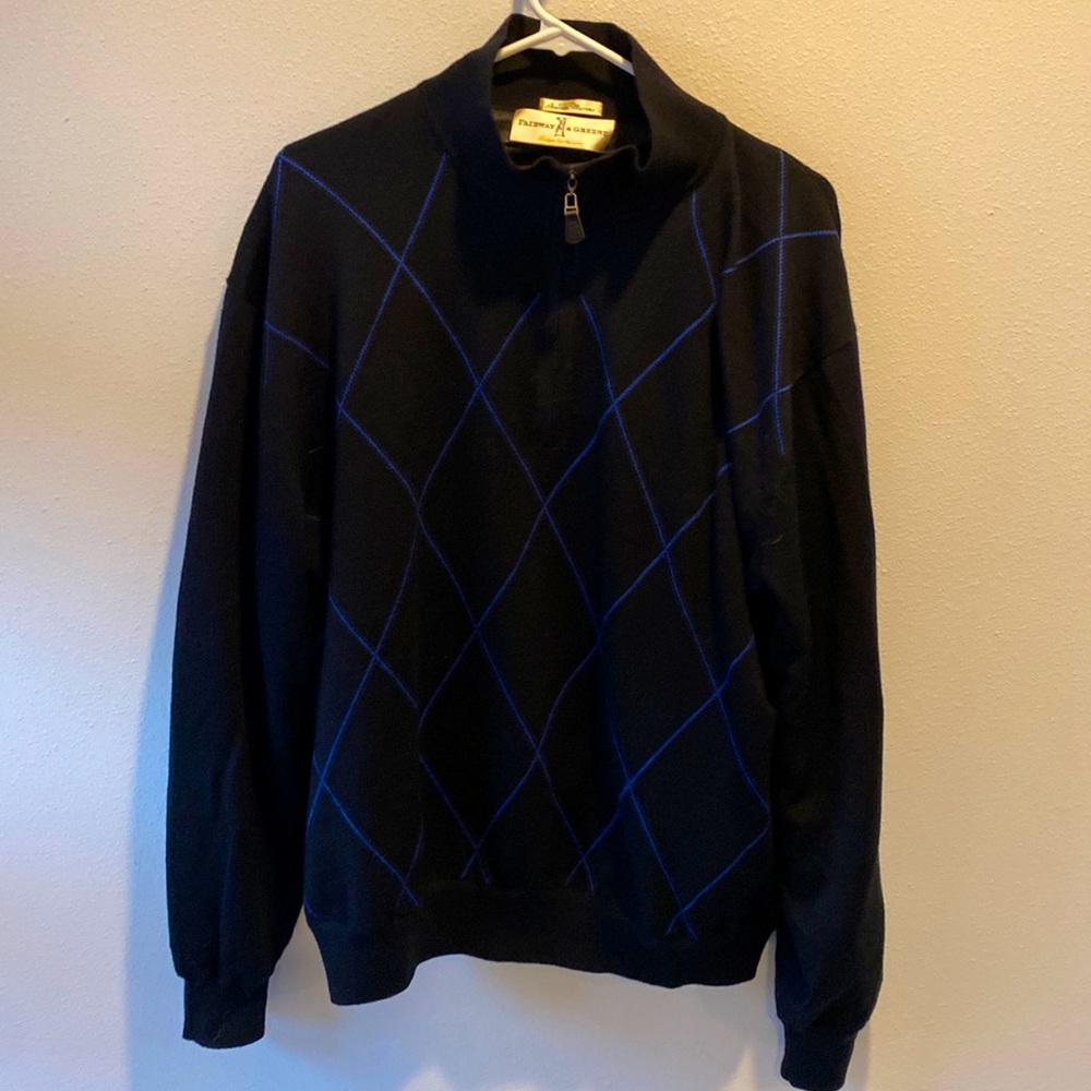 Men’s Fairway & Greene Italian Merino Size M sweater